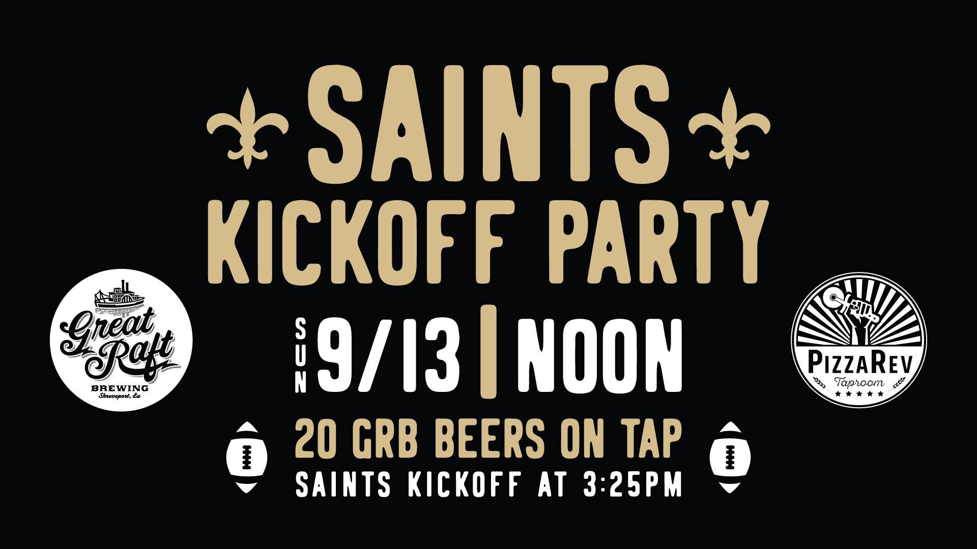 Saints Kickoff Party